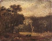 Samuel Palmer Sketch from Nature in Syon park oil painting on canvas